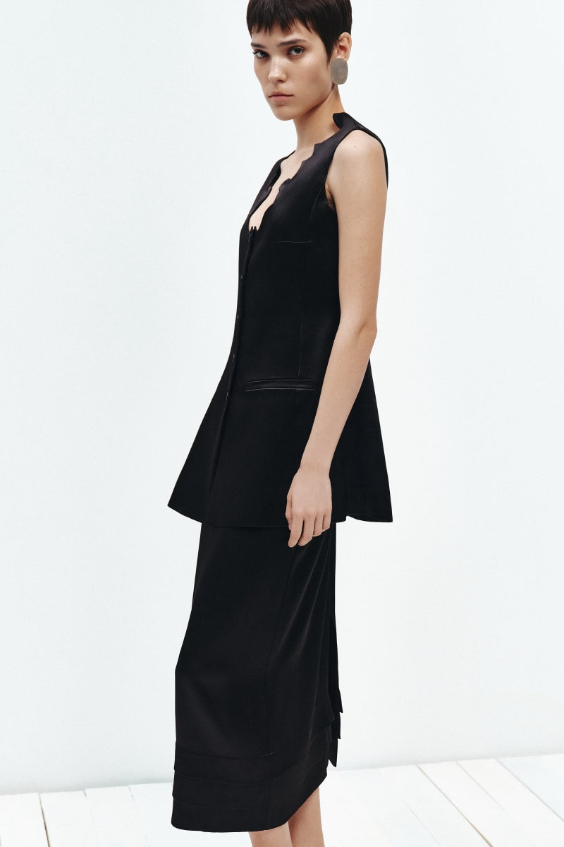 SHALIVKA SKIRT IN BLACK