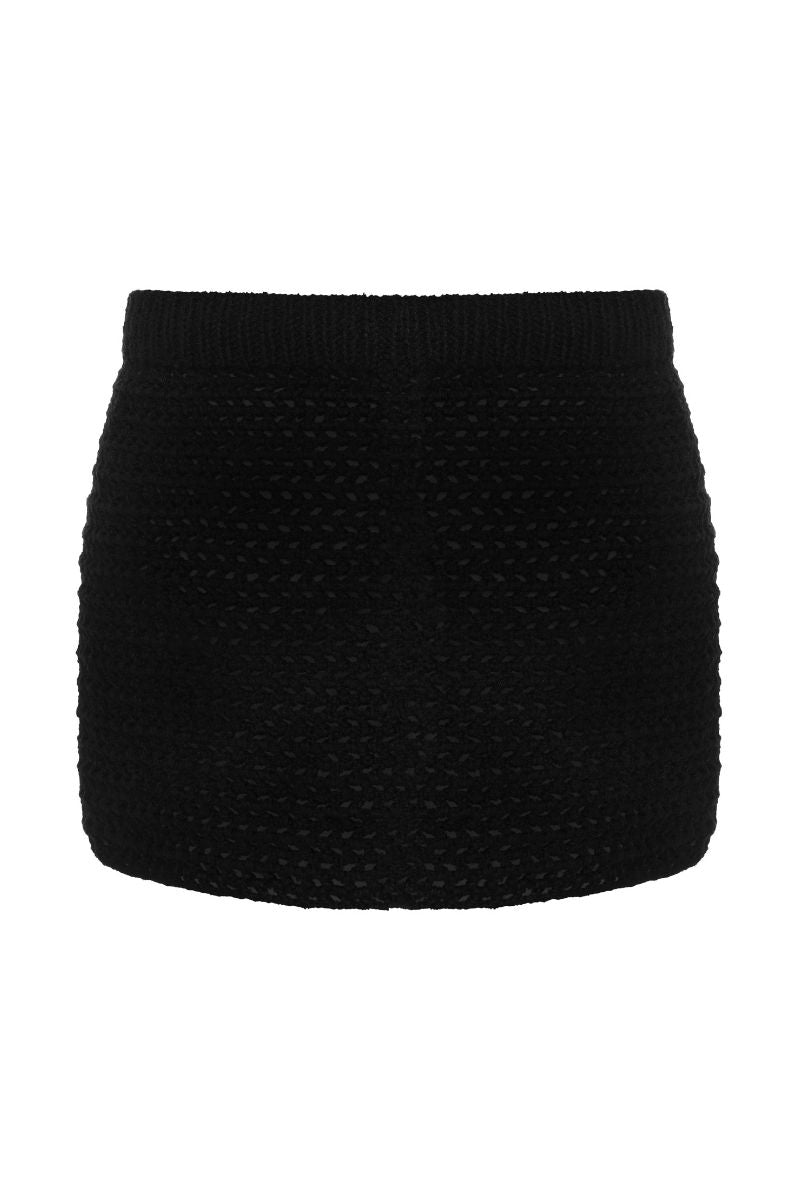 THALIA MINI SKIRT IN BLACK
