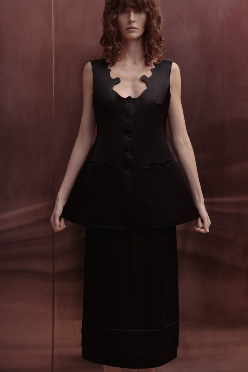 SHALIVKA SKIRT IN BLACK