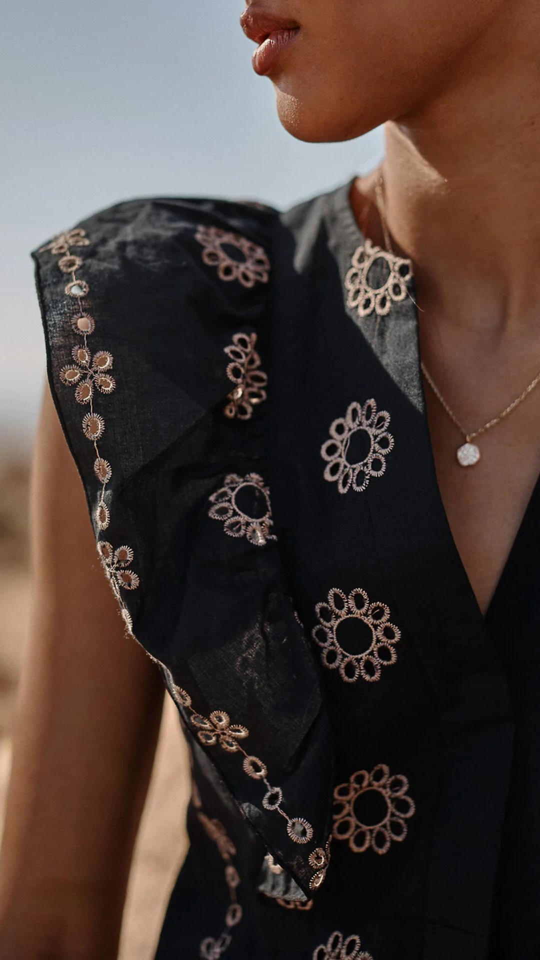 Aurora Eyelet Dress