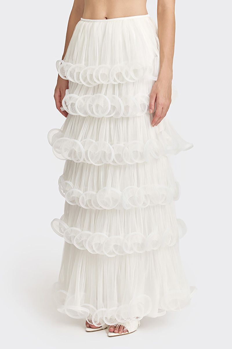 MS. TUTU MAXI SKIRT IN OFF WHITE