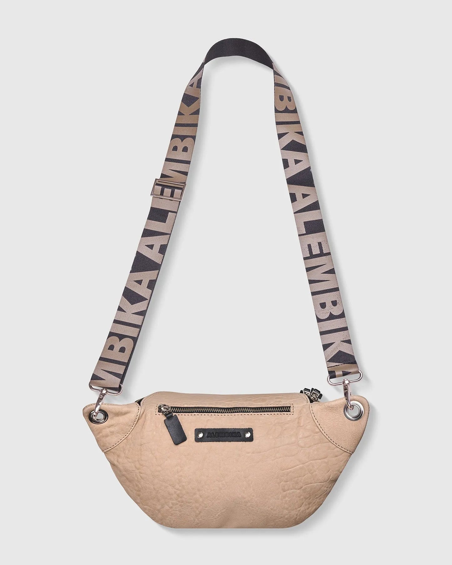 On-the-Go Large Sling Bag, Nude