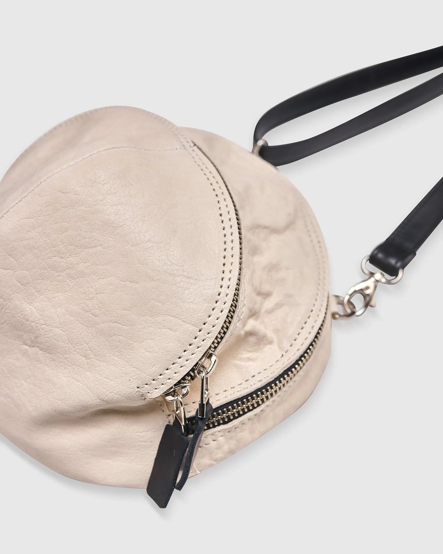 Circle Canteen Bag, Ivory