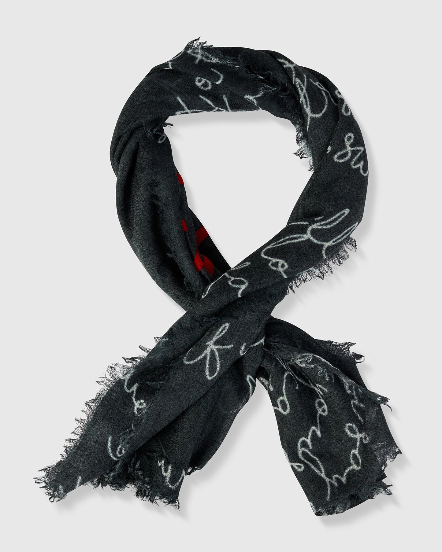 Dance the Blues Scarf, Black