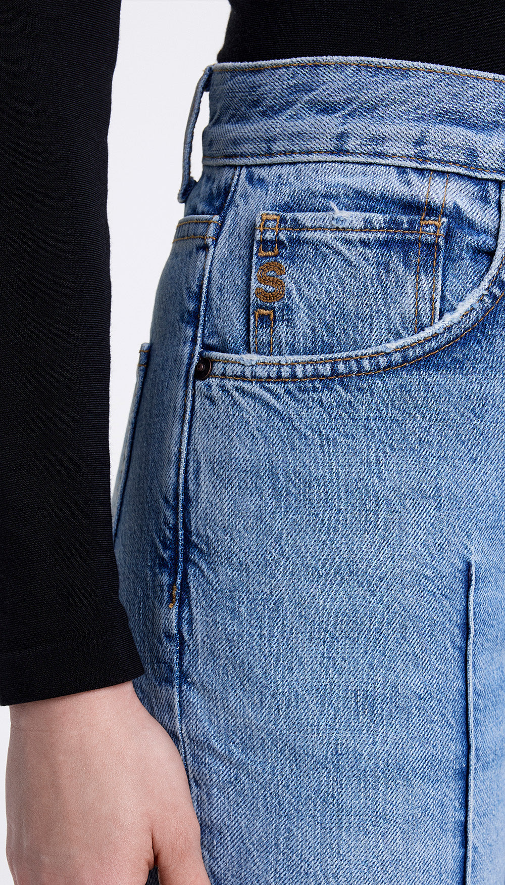 Finch High Rise Cropped Bootcut Jean