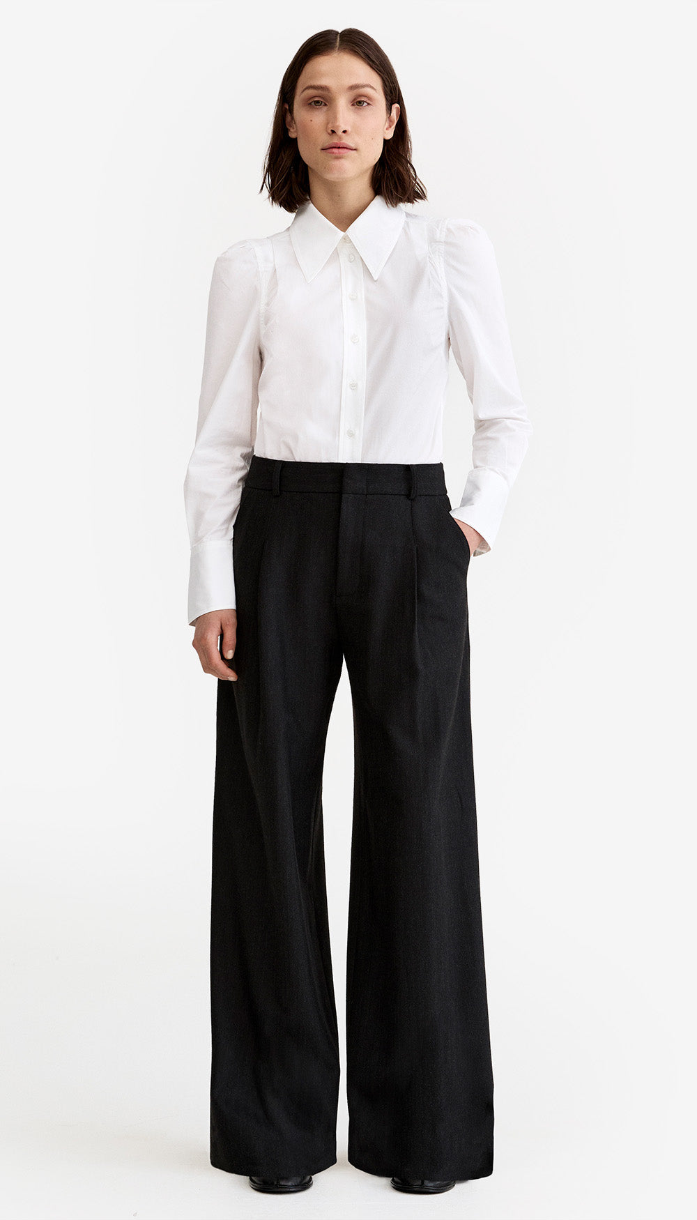 Pleated Trouser