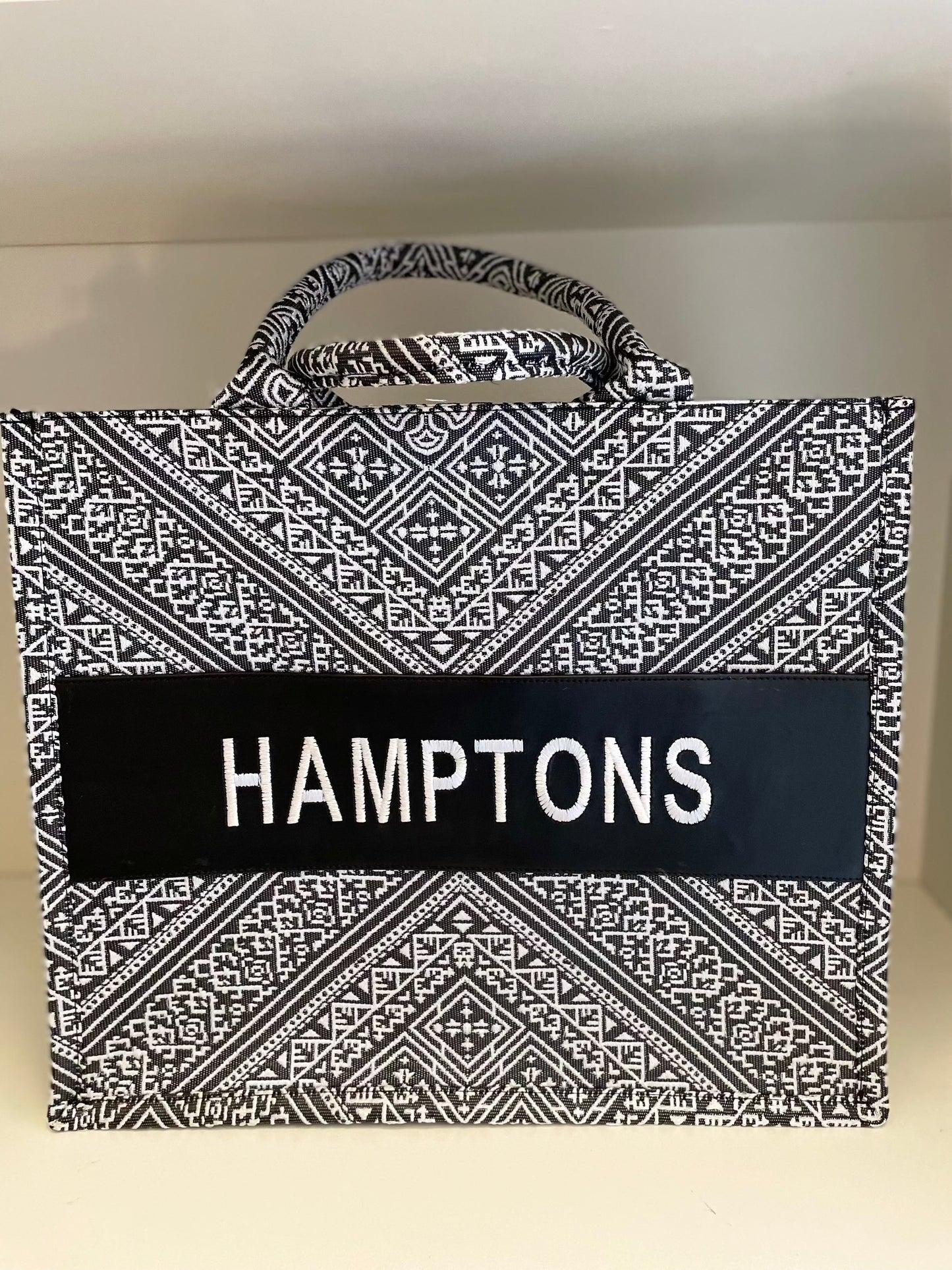 Large Tote CD Hamptons