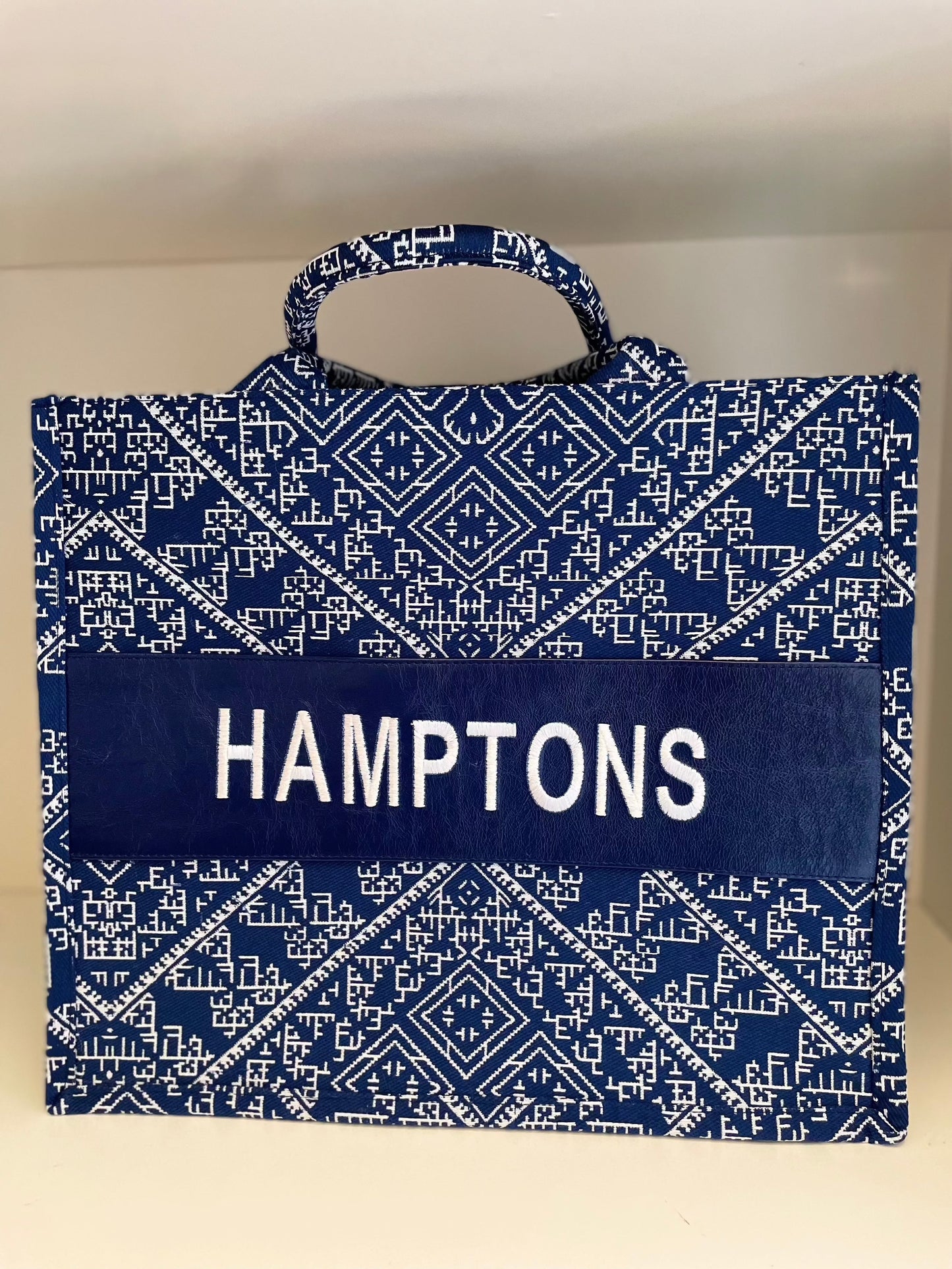 Small Tote CD Hamptons