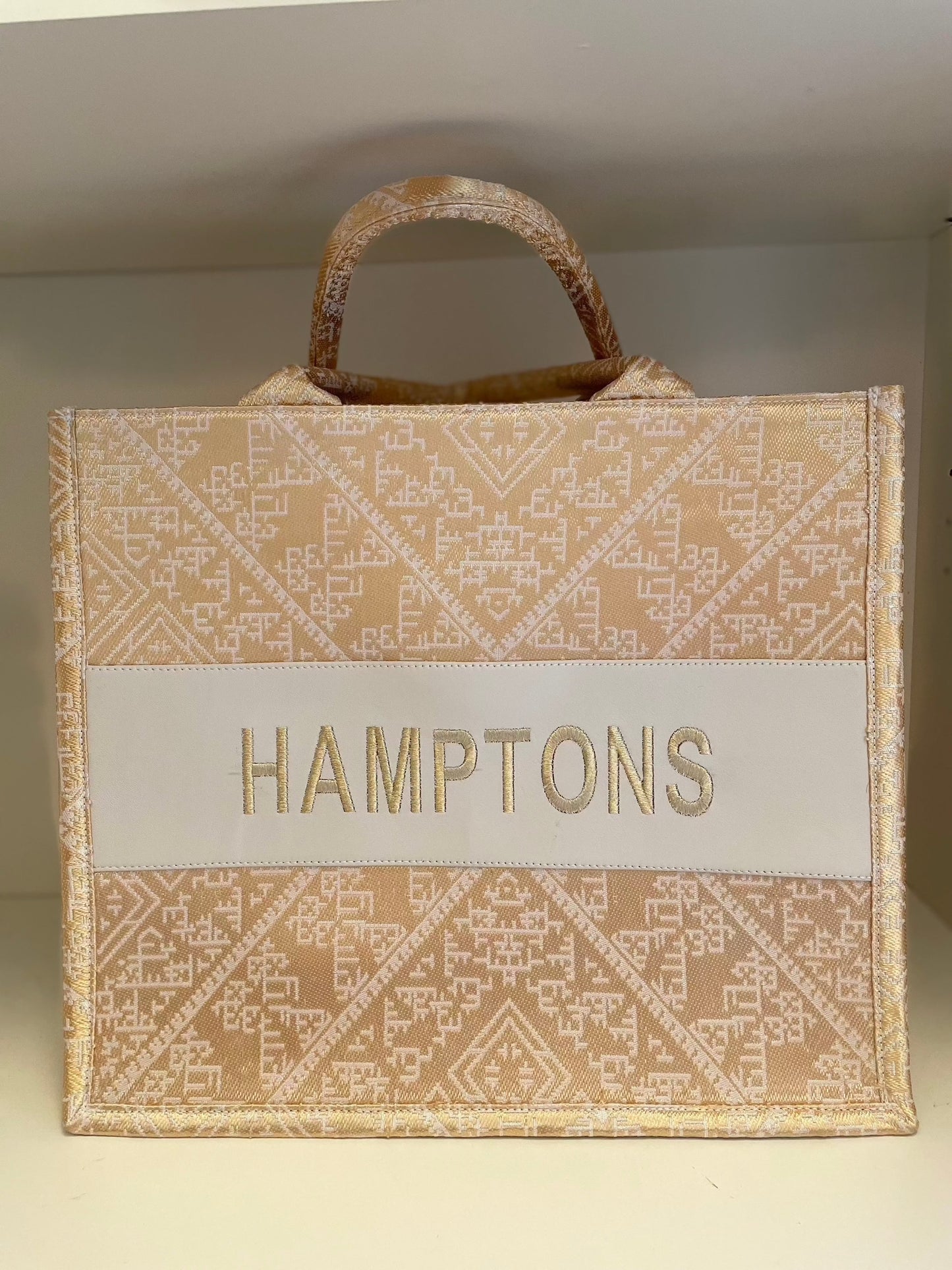 Large Tote CD Hamptons