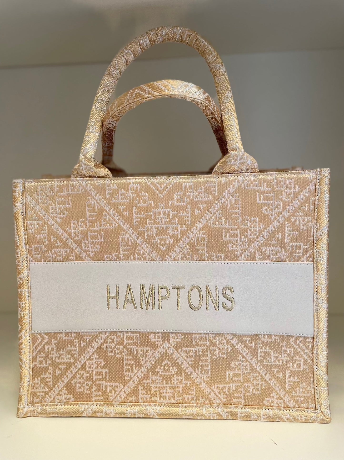 Small Tote CD Hamptons