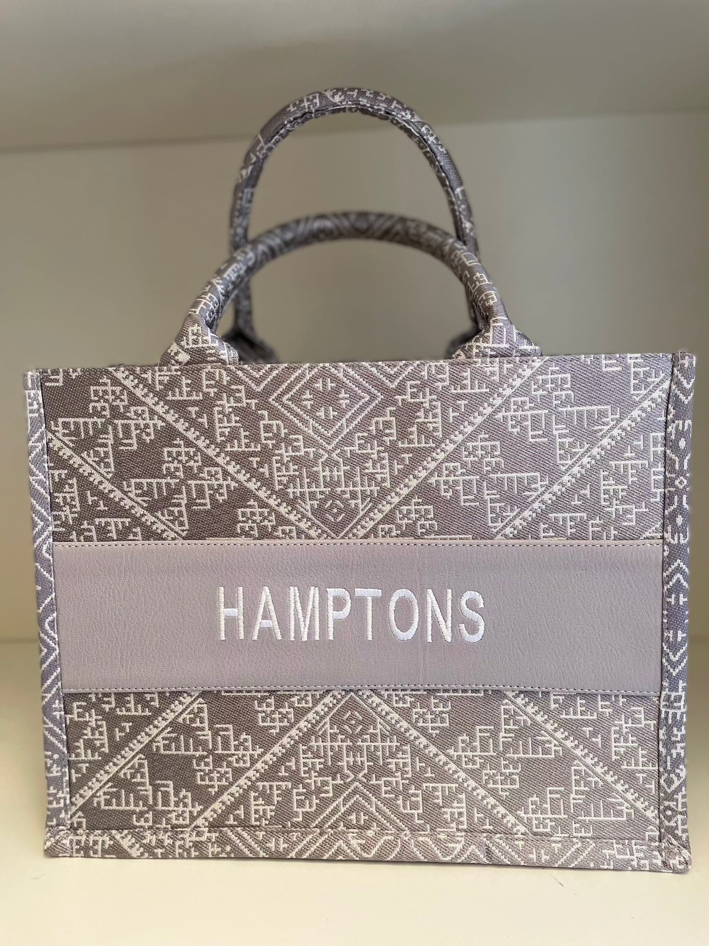 Large Tote CD Hamptons