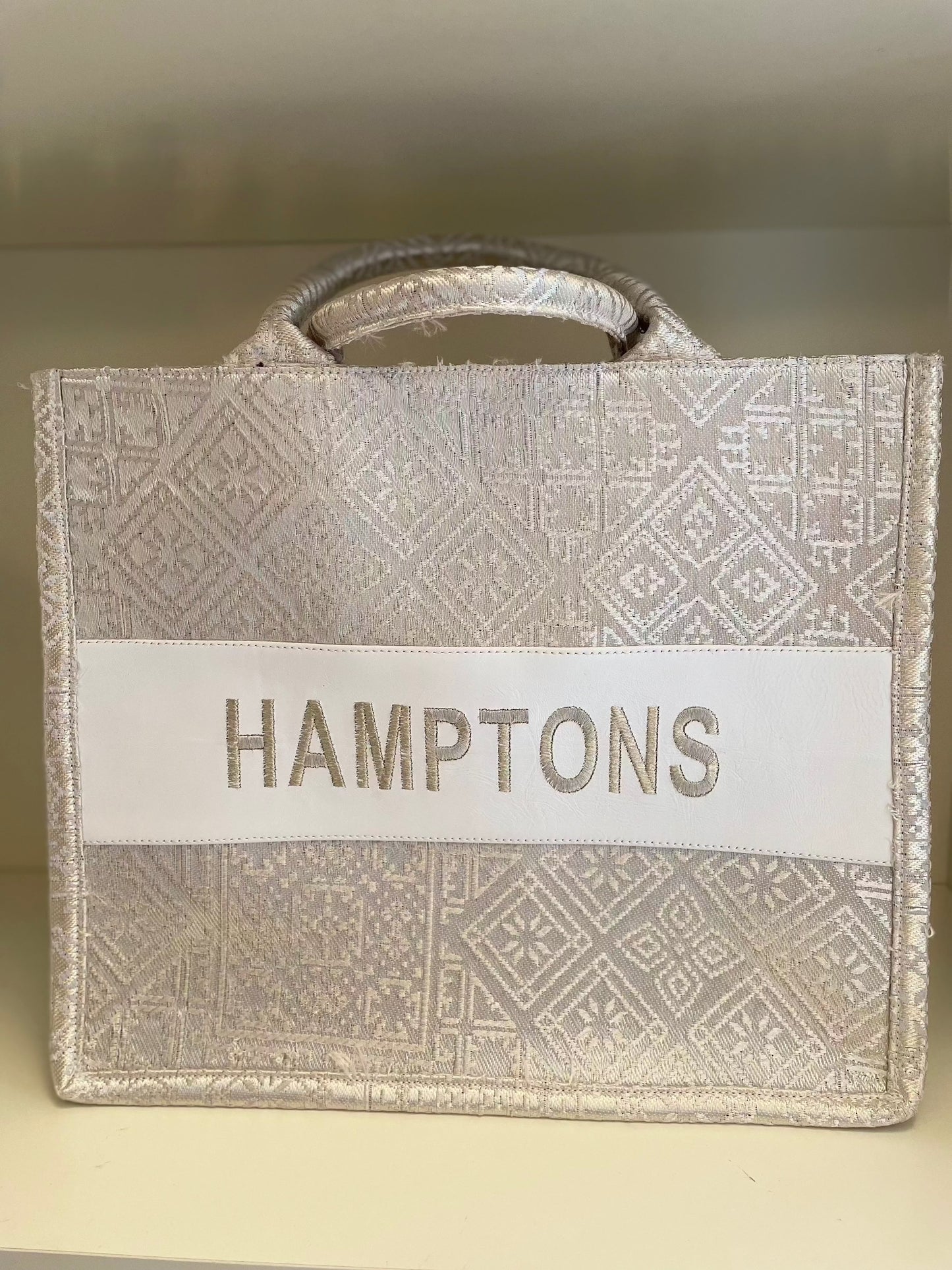 Large Tote CD Hamptons