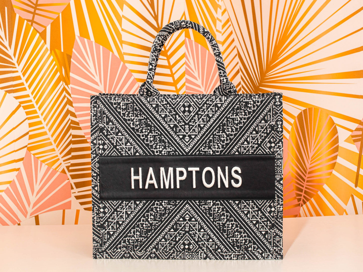Large Tote CD Hamptons