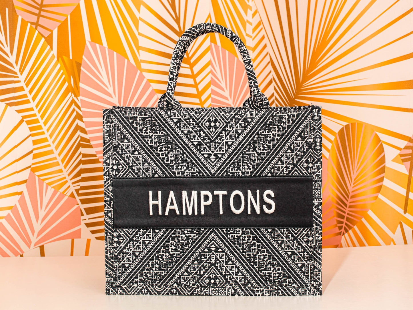 Large Tote CD Hamptons