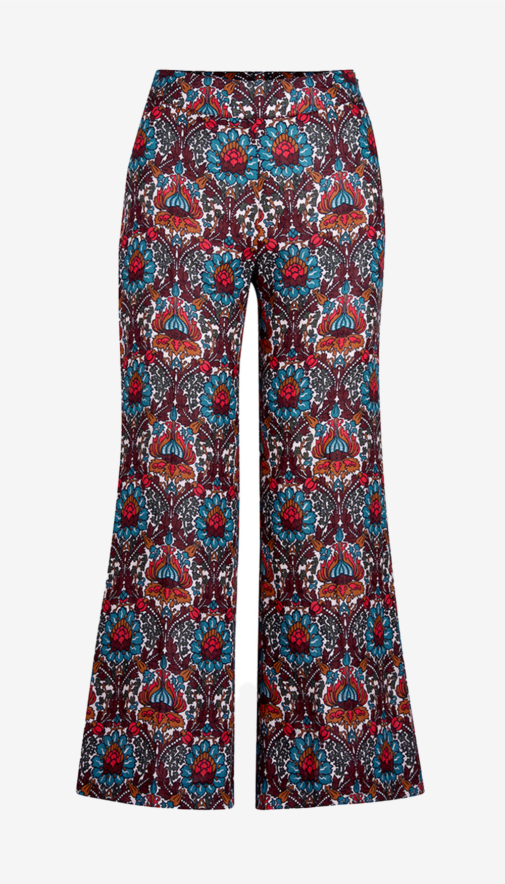 Cropped Side Zip Pant