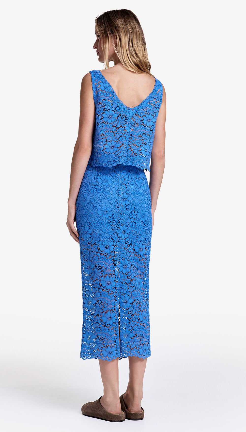 Lace Pencil Skirt