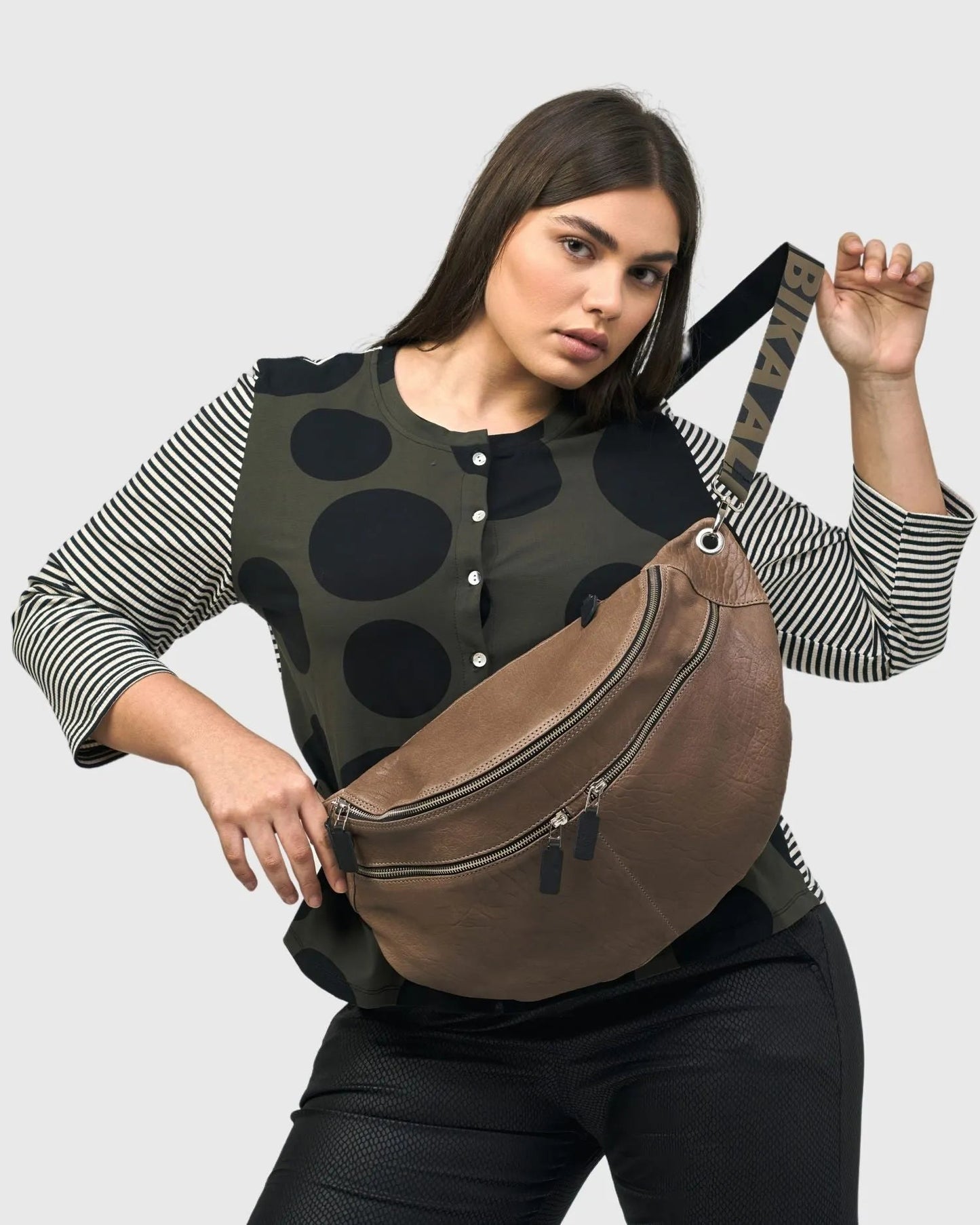 On-the-Go Large Sling Bag, Wood