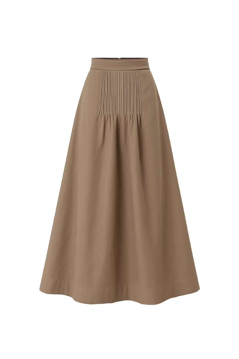 PURA SKIRT IN CAMEL