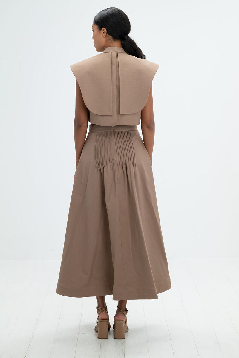 PURA SKIRT IN CAMEL
