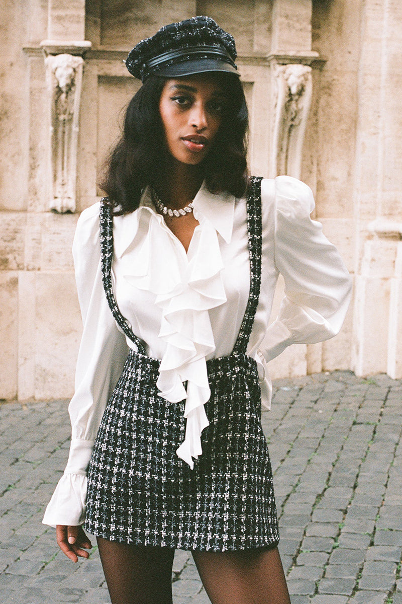 TALIA TWEED SKIRT
