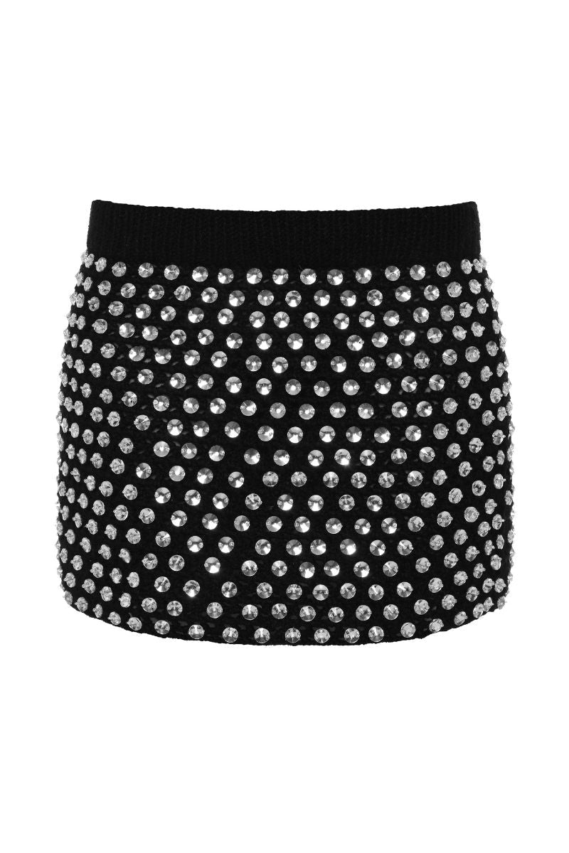 THALIA MINI SKIRT IN BLACK