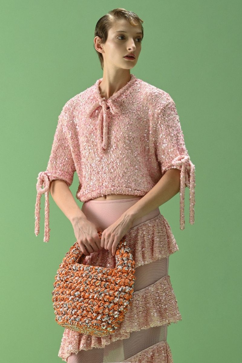 SALUE MAXI SKIRT IN PINK