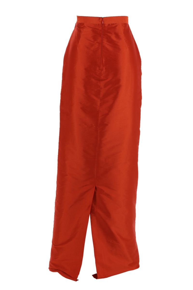 LILY SKIRT IN TANGERINE