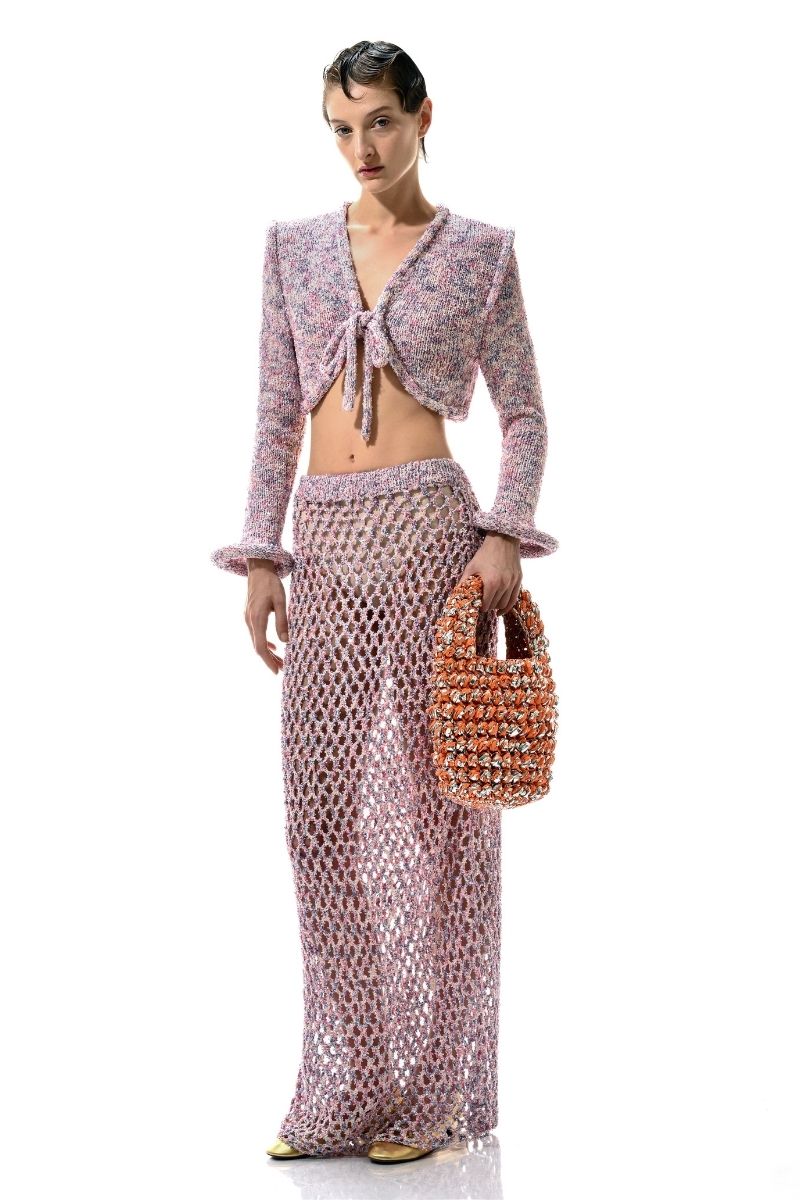SIRENA MAXI SKIRT IN PINK