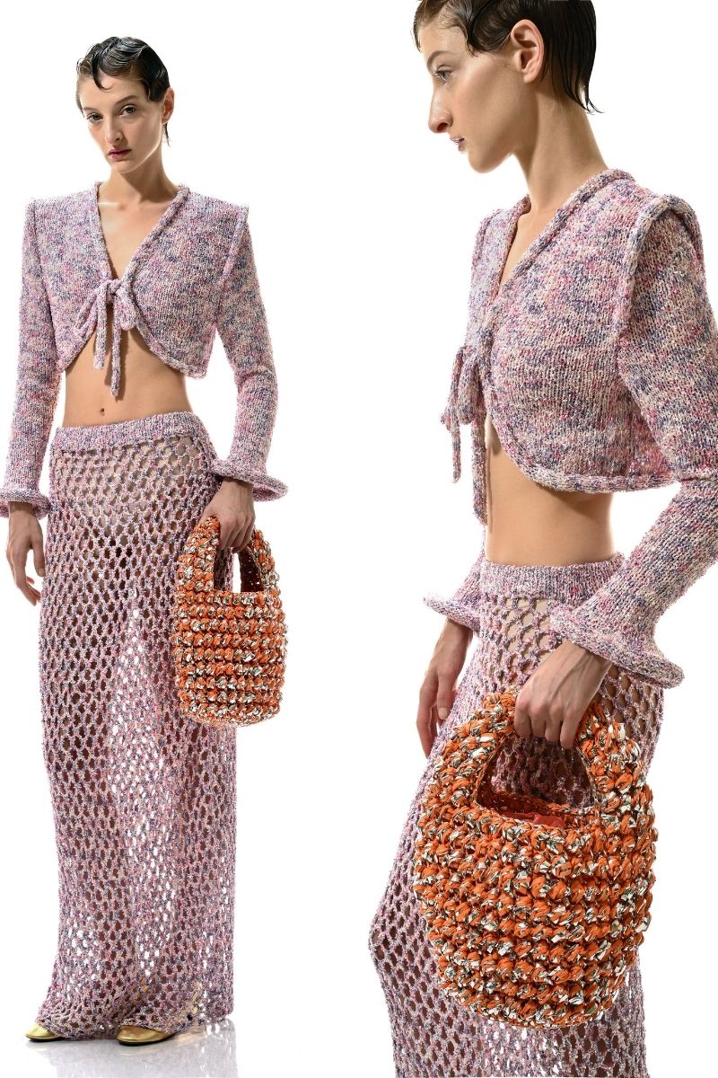 SIRENA MAXI SKIRT IN PINK