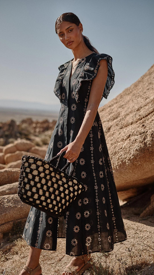 Aurora Eyelet Dress
