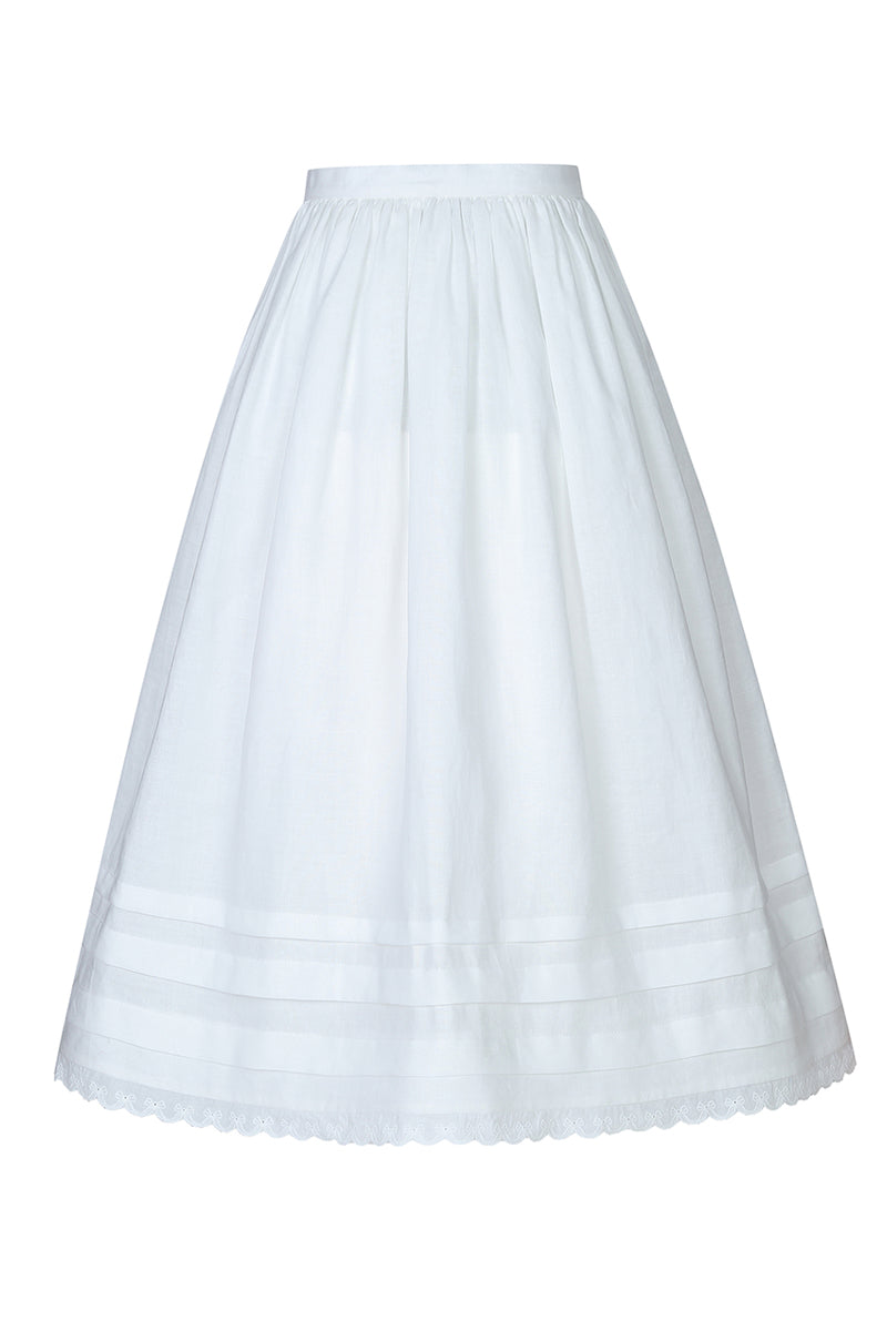 SKIRT IN IVORY