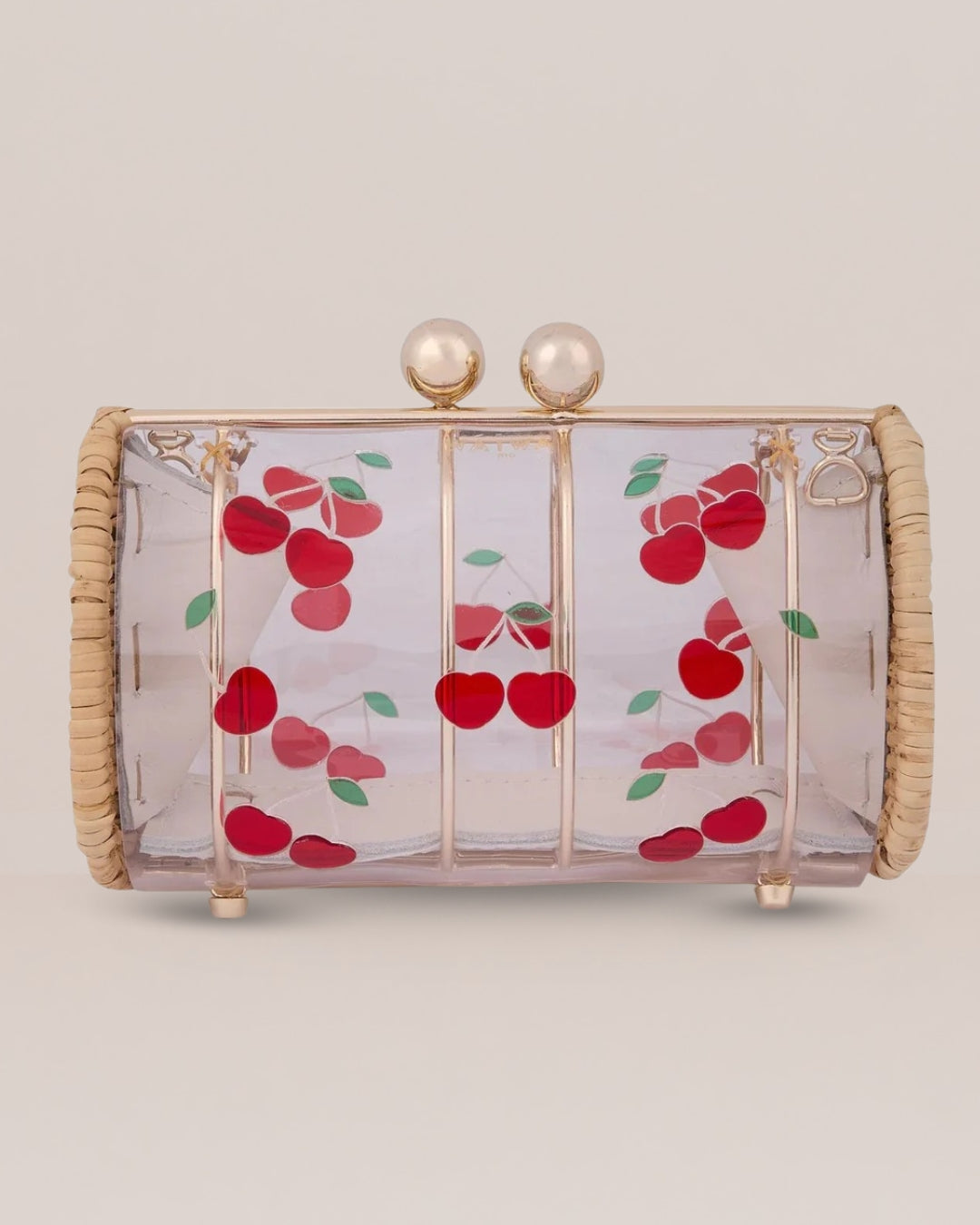 Clutch Petit Baobá Gold Cherry