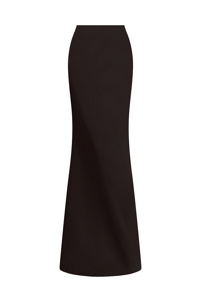 LONG PENCIL SKIRT IN BLACK