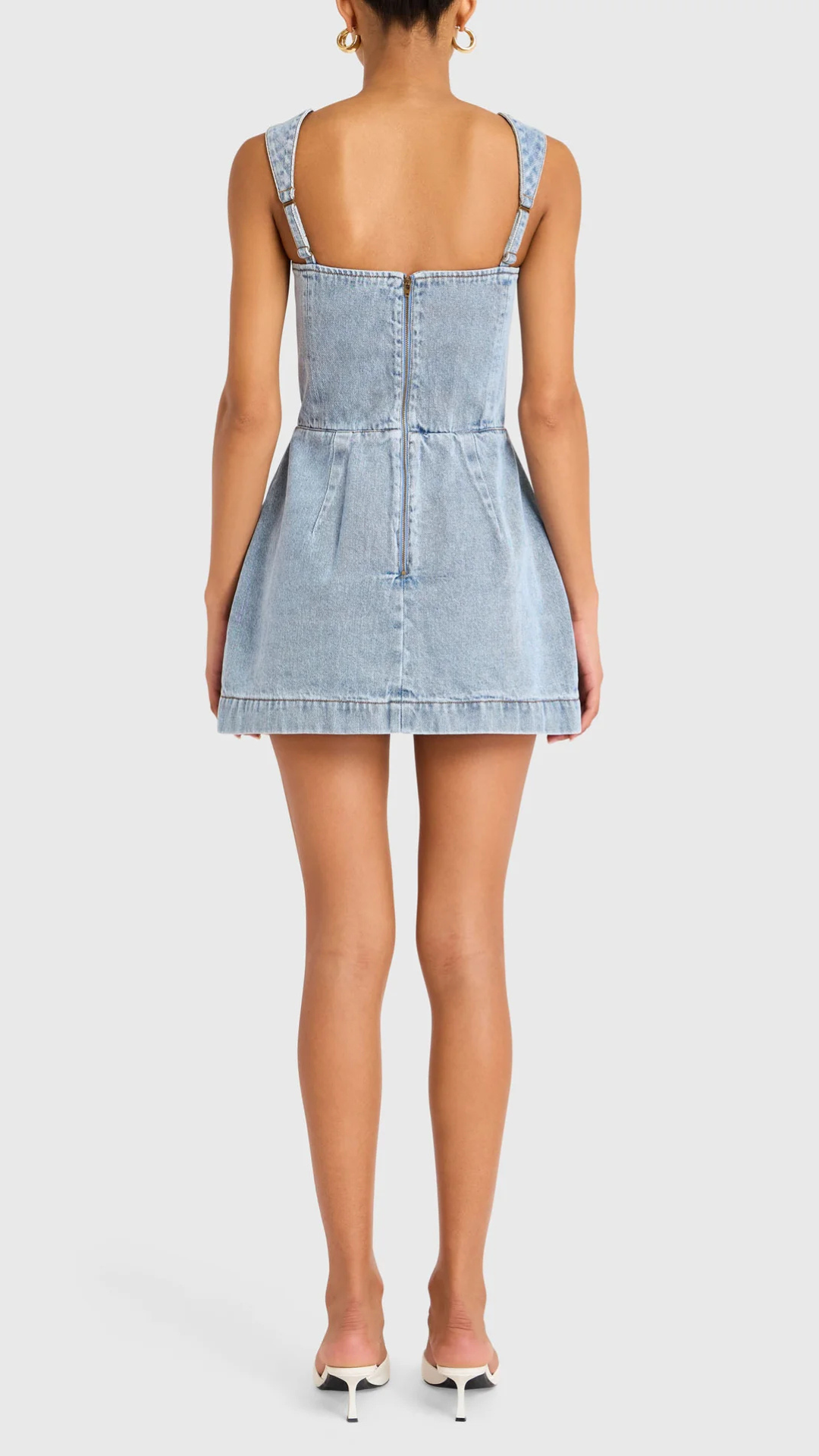 Bethany Denim Romper