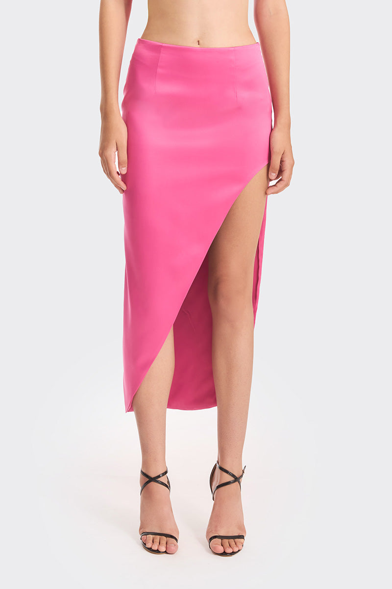 3 CARATS HOT PINK MAXI SKIRT