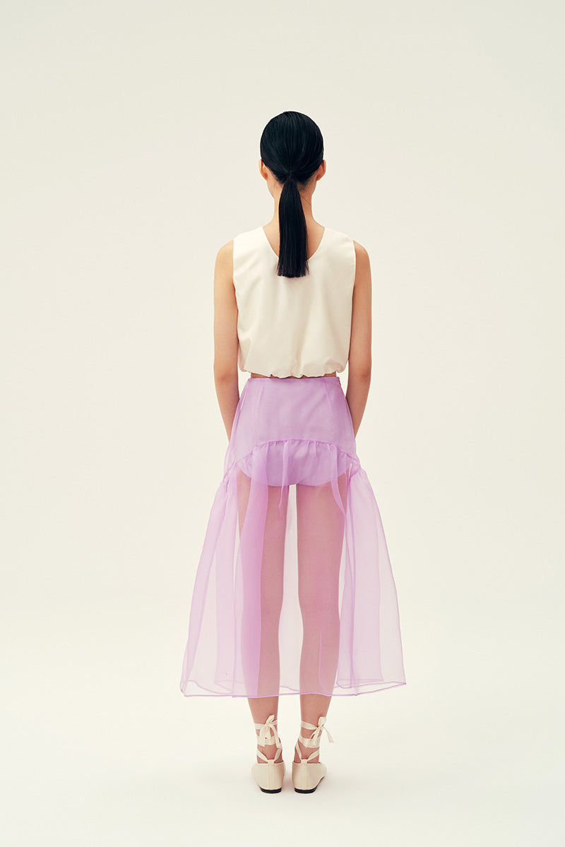 LOIS SKIRT IN LILAC