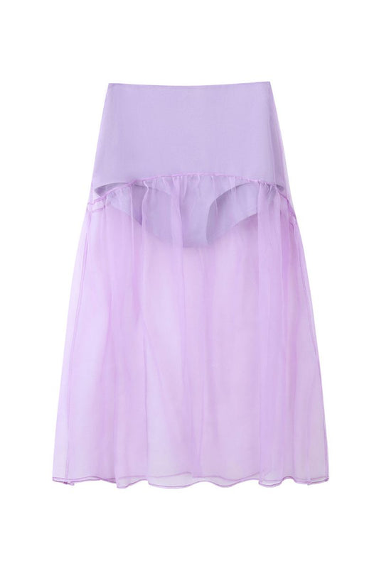 LOIS SKIRT IN LILAC