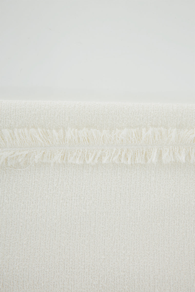PAPPUS TWEED MAXI SKIRT IN IVORY