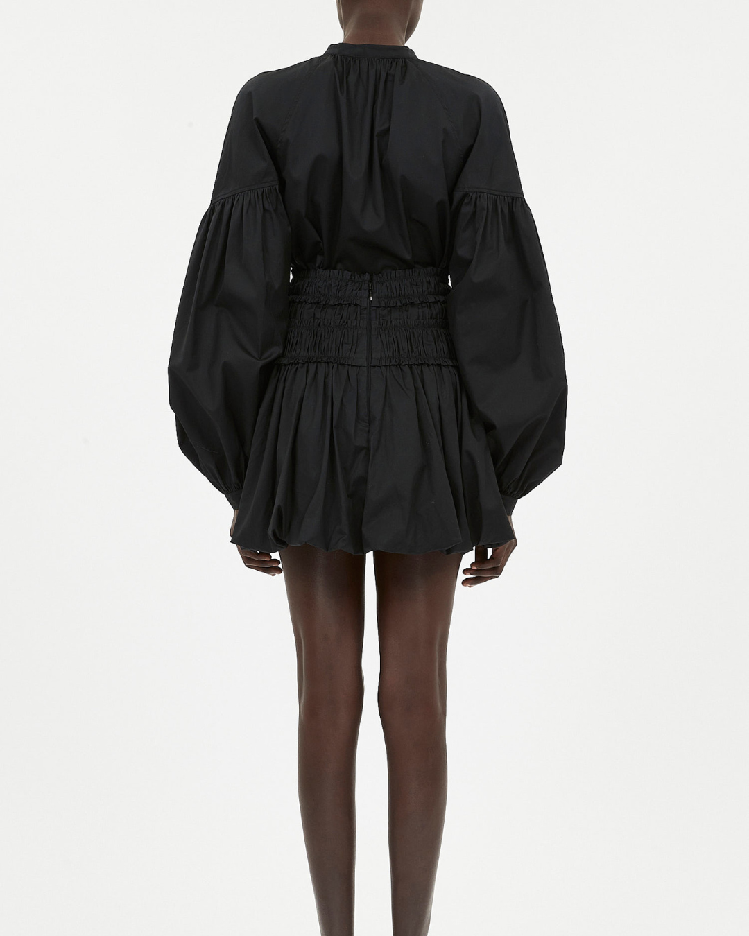 NICOLLETE BUBBLE HEM MINI SKIRT