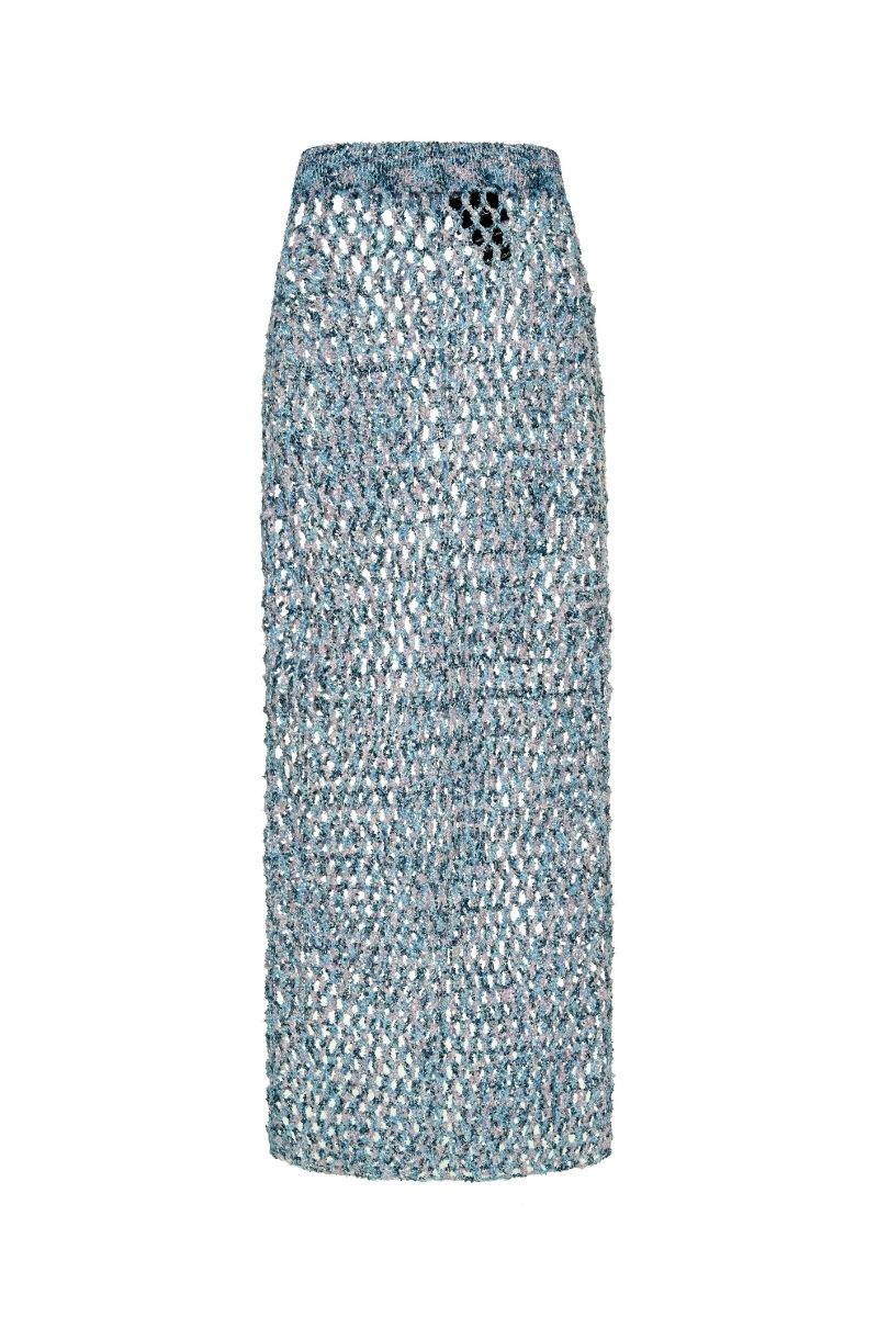 SIRENA MAXI SKIRT IN BLUE