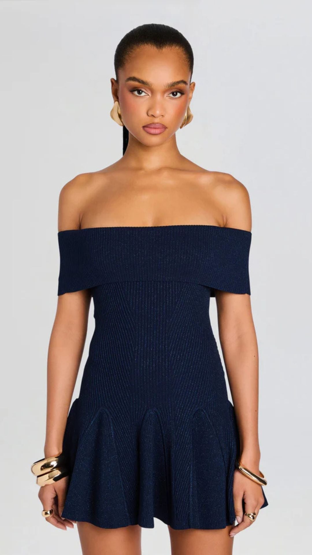 Erica Knit Dress Navy