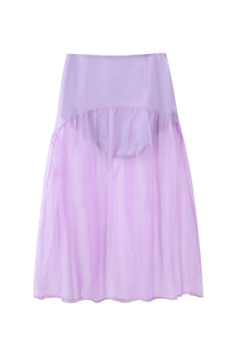 LOIS SKIRT IN LILAC
