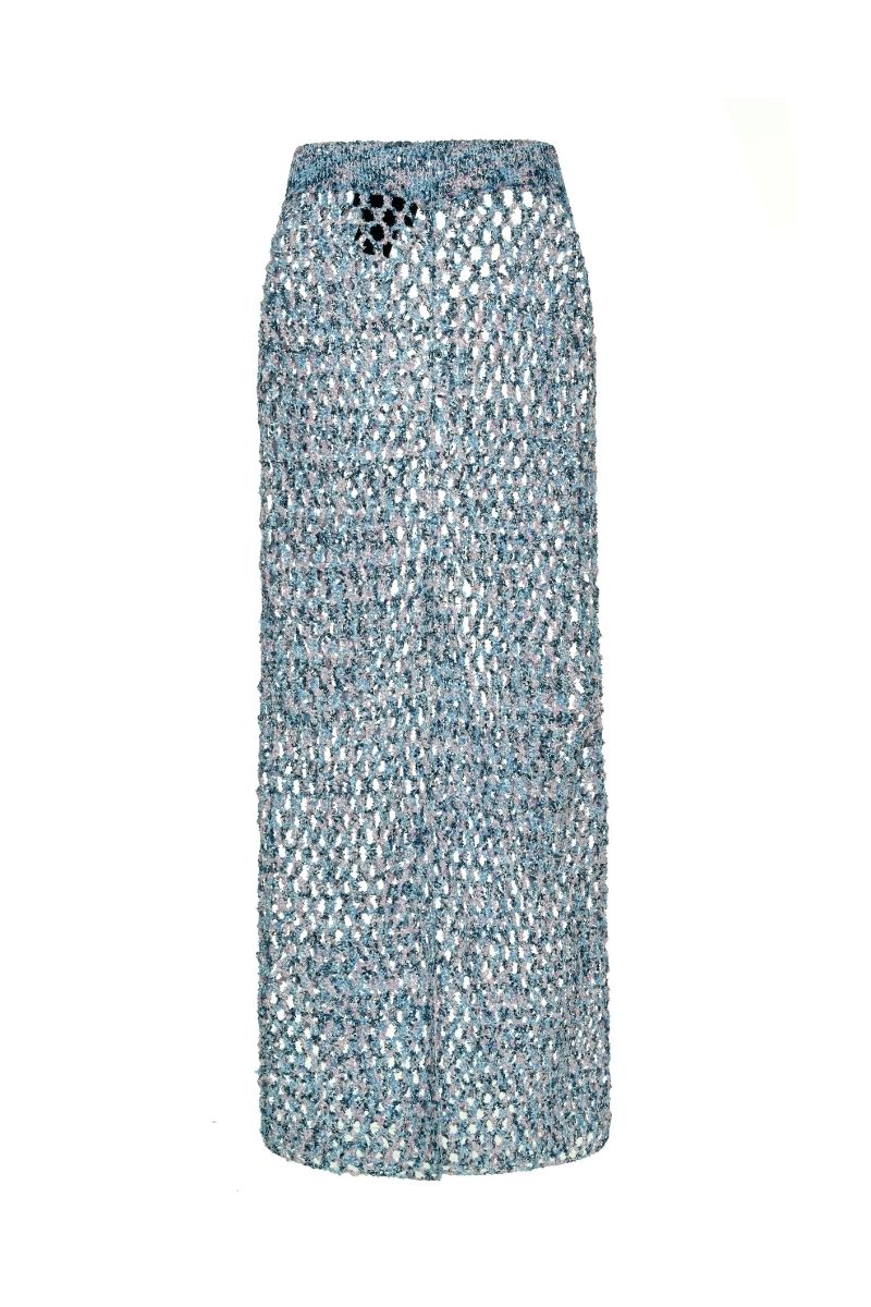 SIRENA MAXI SKIRT IN BLUE
