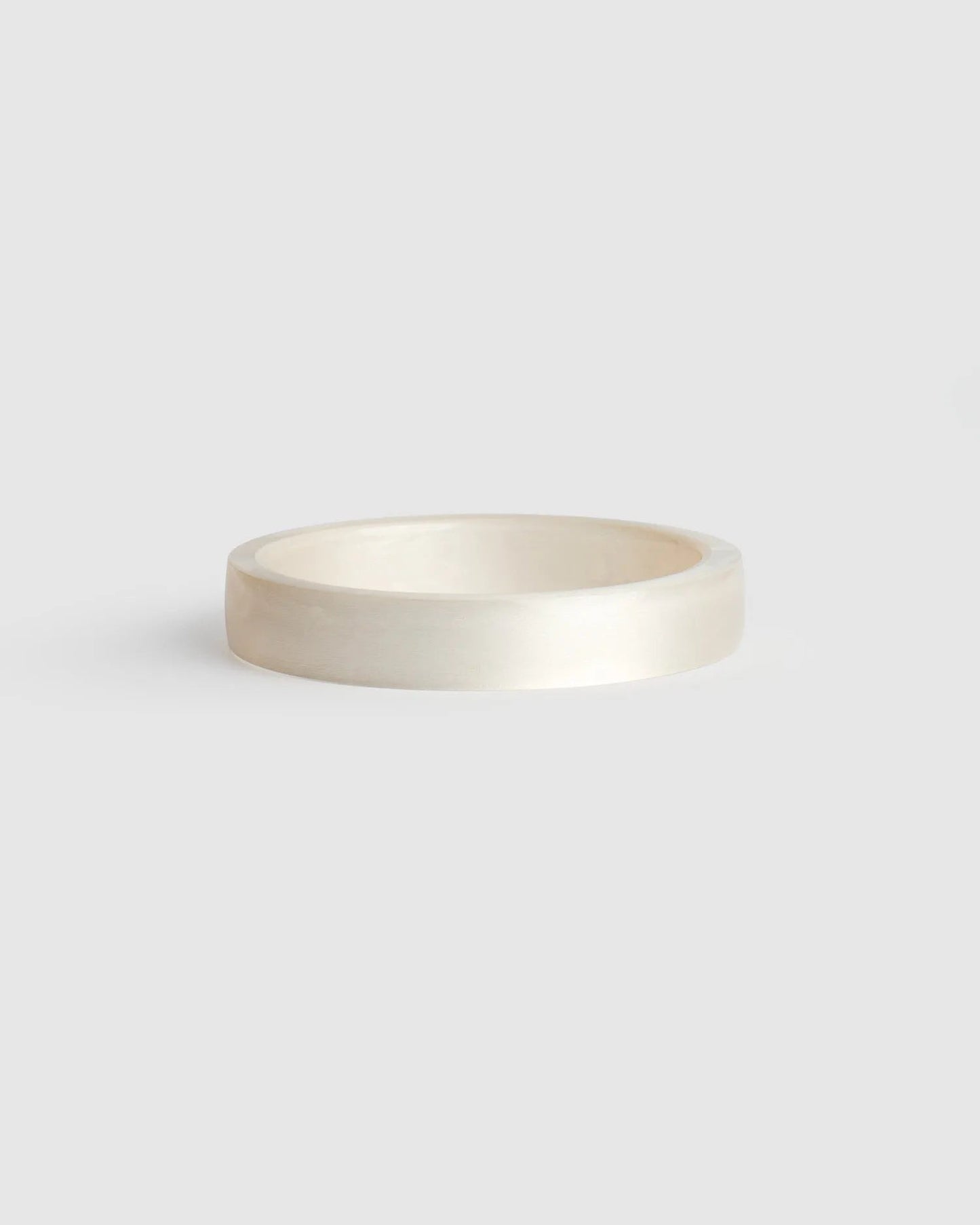 Minimalist Bangle Bracelet, Frost