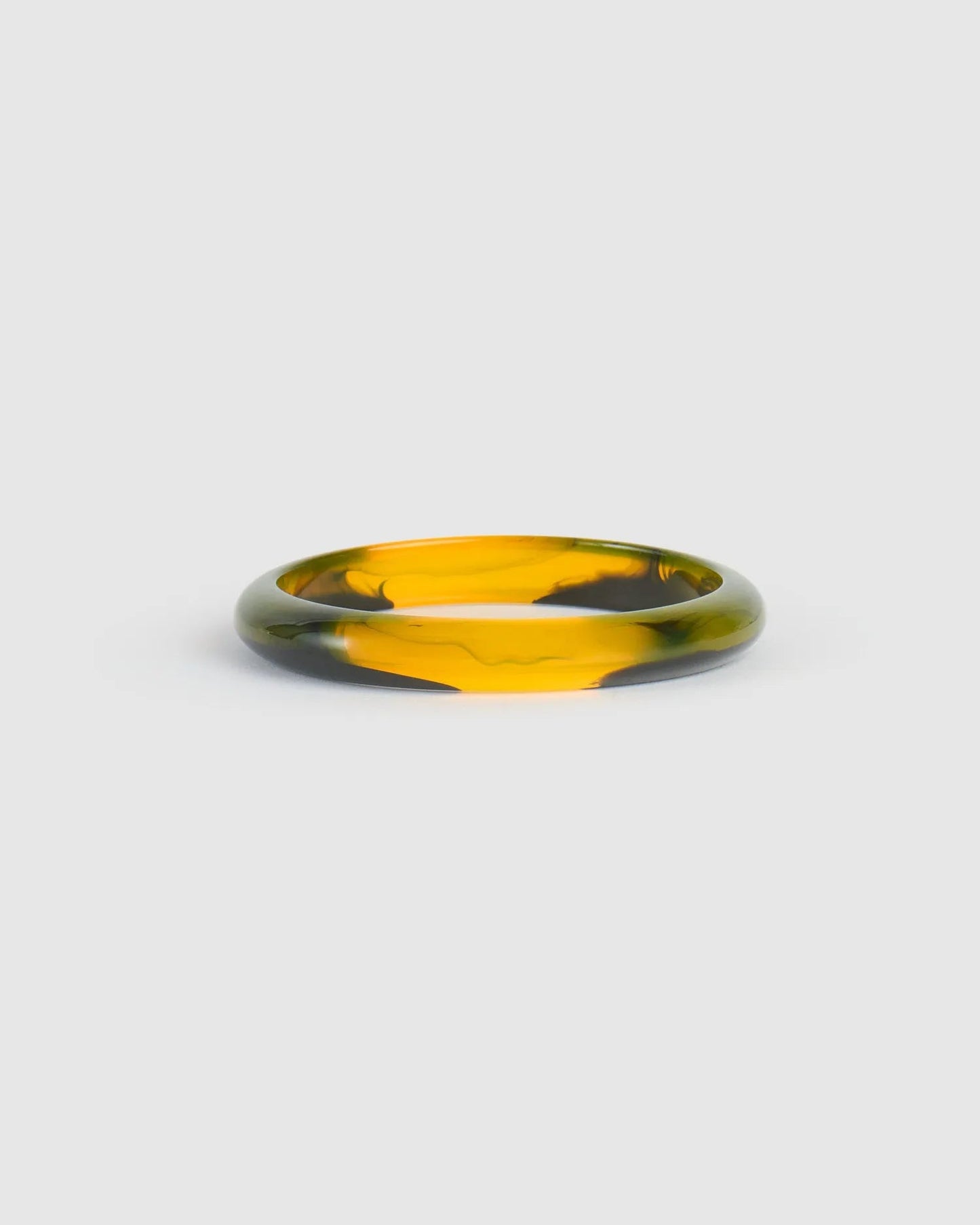 Rounded Bangle Bracelet, Tiger