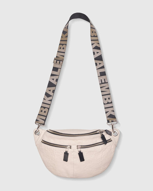 On-the-Go Large Sling Bag, Ivory