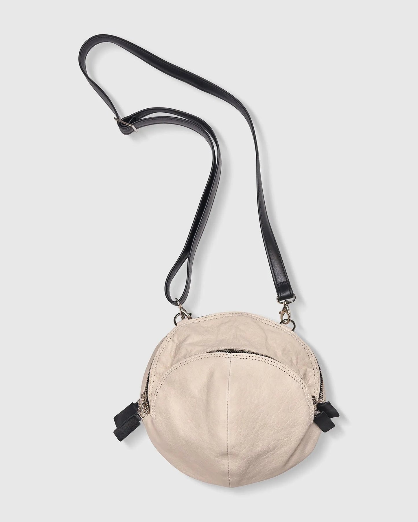 Circle Canteen Bag, Ivory