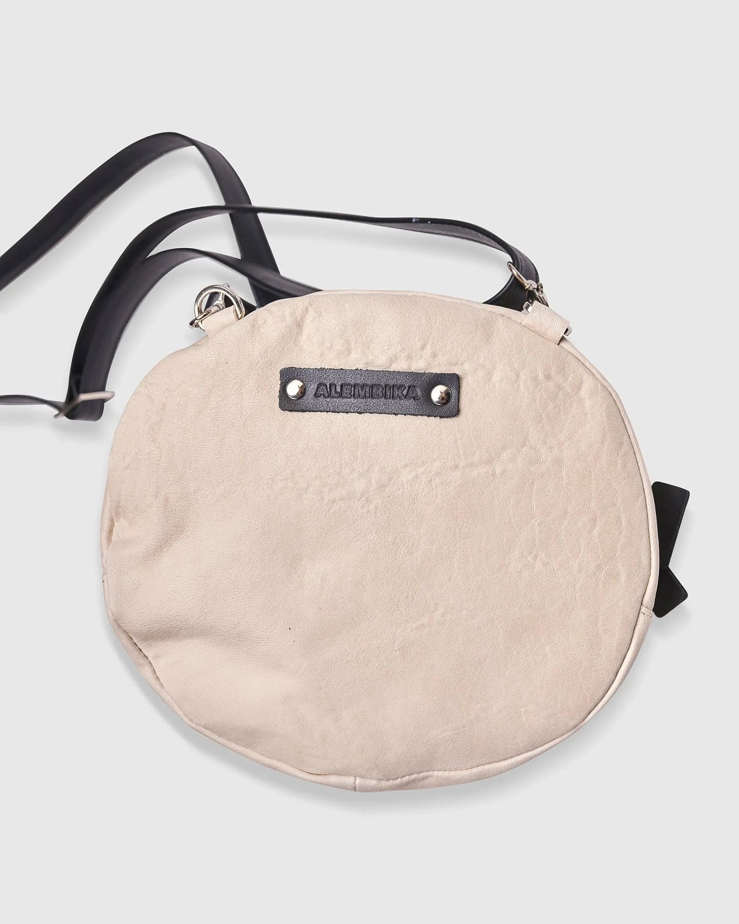 Circle Canteen Bag, Ivory