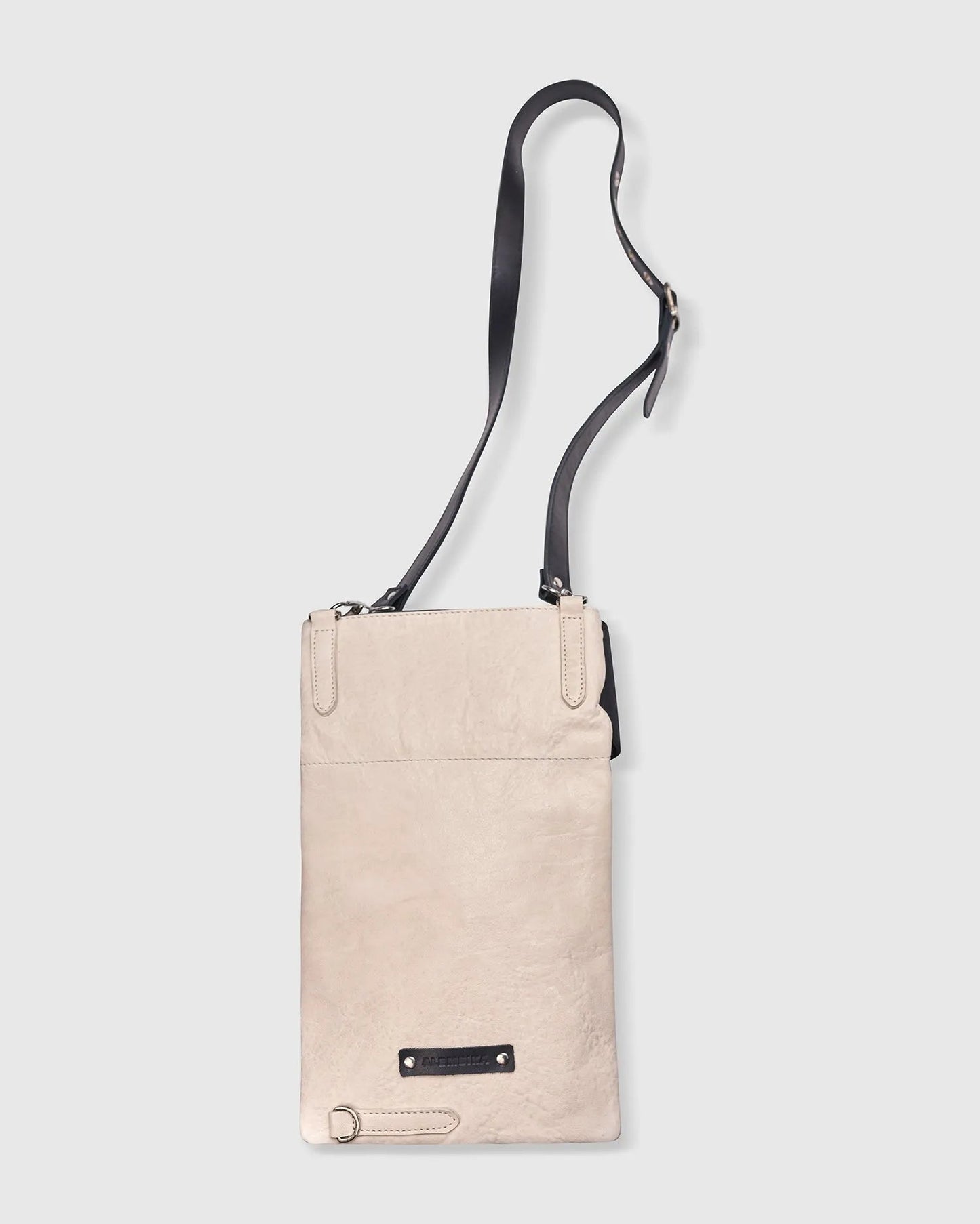 Flat Stash Pouch Bag, Ivory