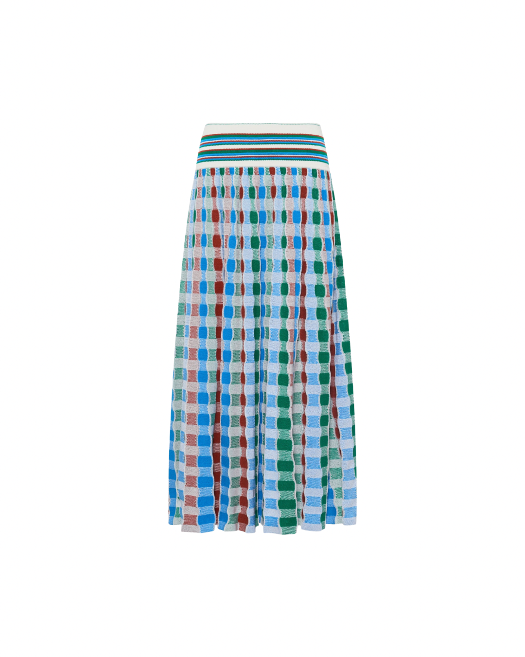 DELICATE SKIRT IN WAVY KNIT